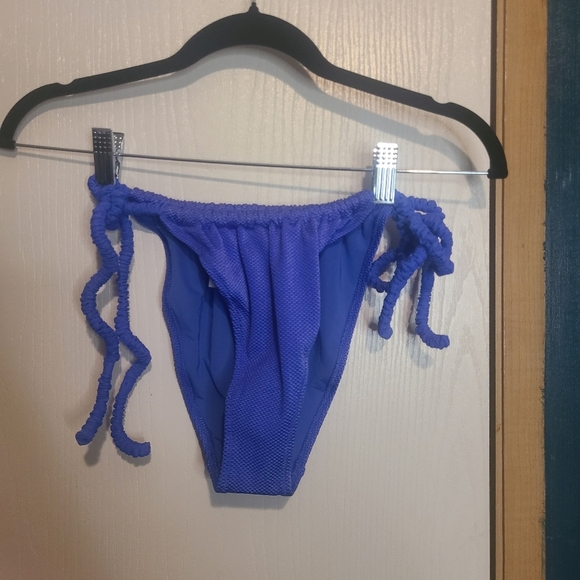 aerie Other - 221 🦃🎄Aerie Shine Rib Cheekiest Tie Bikini Bottom